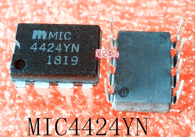 MIC4424YN     4424YN     DIP-8       新的