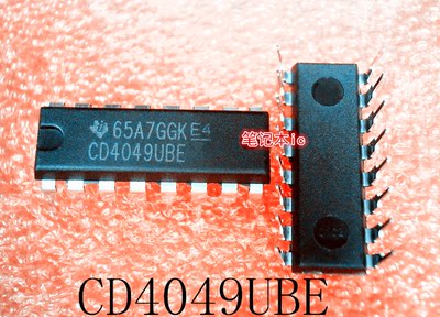 CD4049UBE  CD4049   HI3-509-5   H13-509-5     DIP-16  新的