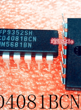 CD4081BCN     CD40818CN     CD4081    DIP-14     新的