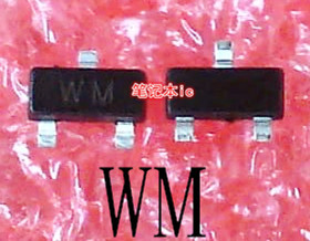 BZX84C16-AU     BZX84C16-AU T    丝印:WM   SOT23-3  新的