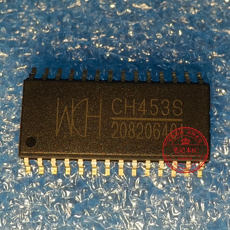 原装全新 CH453S SOP28 16位数码管驱动及键盘控制芯片