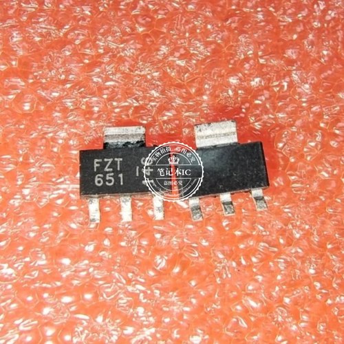 FZT651TA 丝印 FZT651 SOT-223  新的 一个起拍