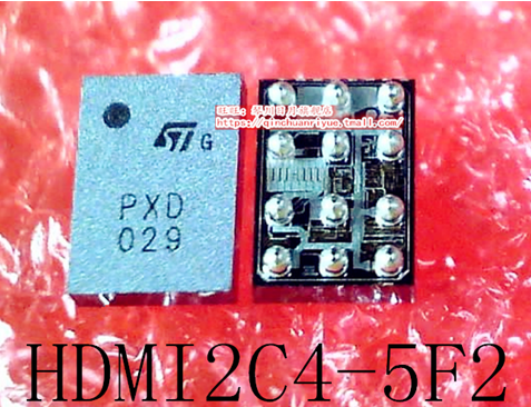 HDMI2C4-5F2  HDM12C4-5F2 丝印 PXD 029 HGDEDM013A 丝印VT .9新