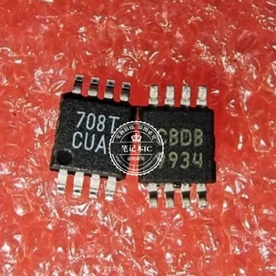 新 MAX708TCUA 一个起拍 MSOP 丝印708T
