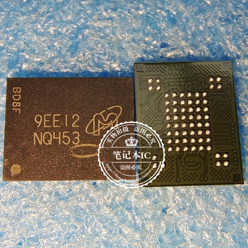 MT29F2G16ABBEAHC-AIT:E 2GB 丝印：NQ453 BGA-64 内存储存IC