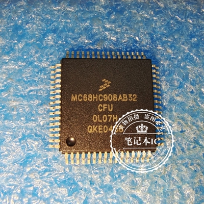 MC68HC908AB32CFU  MC68HC908AB32CFV  QFP  新的   一个起拍