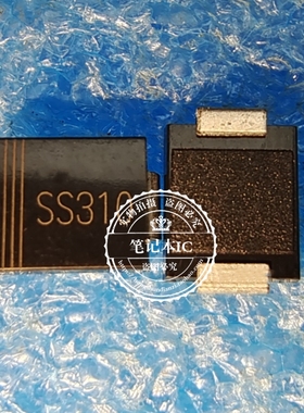 SS310 6.8X5.8MM DO214AB 3A 100V肖特基二极管 C型