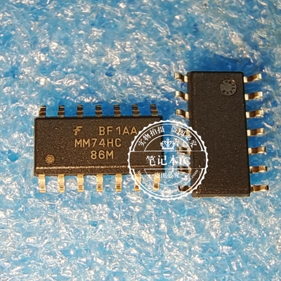 MM74HC86MX  MM74HC86M 丝印MM74HC 86M  SOP14  新的  一个起拍