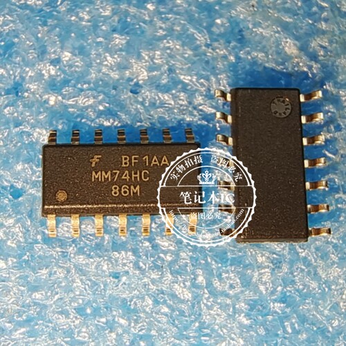 MM74HC86MX  MM74HC86M 丝印MM74HC 86M  SOP14  新的  一个起拍