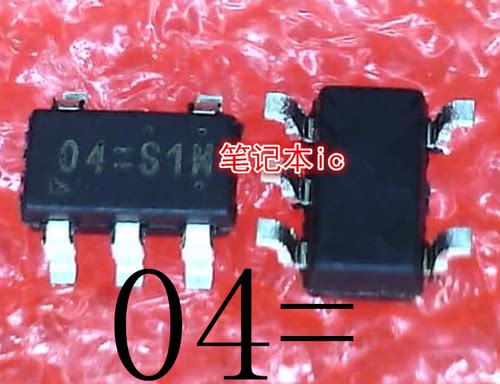 RT9187BGB   RT9187    丝印:04=S1M  04=S1N  04=  SOT23-5 新的