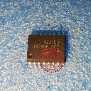 SI8460BA-B-IS1 SI8233BB宽体SOP7.2 SI8234BB-D-IS1R SOP3.9尺寸