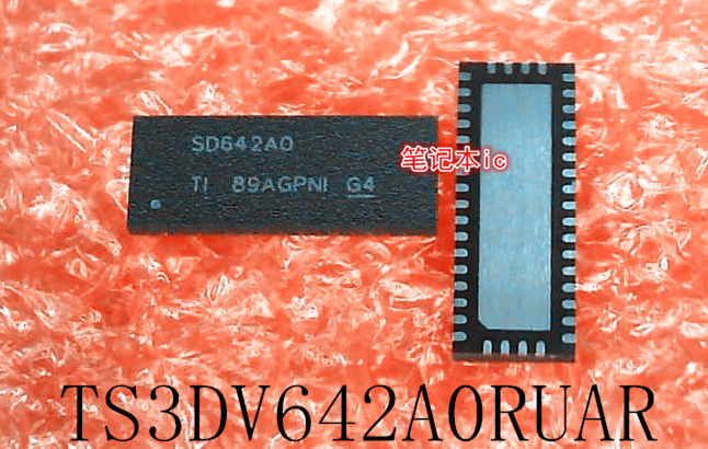 TS3DV642A0RUAR TS3DV642A0 TS3DV642 丝印:SD642A0  WQFN42 新的
