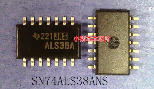 SN74ALS38ANS    ALS38A      SOP-14封装    新的