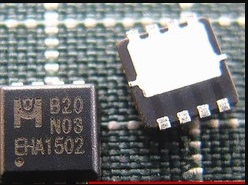 【琴川日月】 EMB20N03 B2O2NO3 B20 N03 QFN  新的一个2元