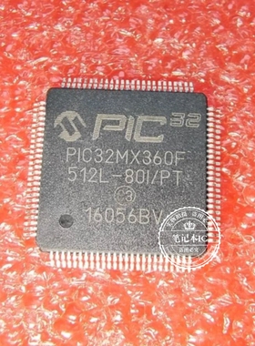 PIC32MX360F512L-80I/PT  PIC32MX360F512L-80V/PT  QFP 新的