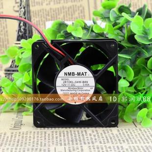04W B89 7厘米 NMB 机箱散热风扇 0.40A 2810KL 12V 原装 7025
