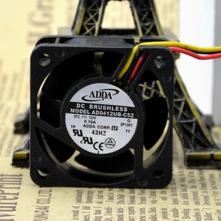 AD0412UB 电源位风扇 C52原装 ADDA 0.18 H3C 12V 华三5120交换机