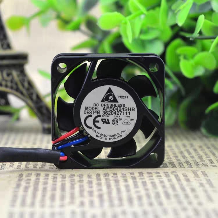 正品台达 AFB0424SHB 4015 24V 0.18A 4CM/厘米双滚珠变频器风扇