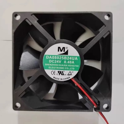 原装一盟 DA08025B24UA 24V 0.40A 8CM 8025大风量变频器散热风扇