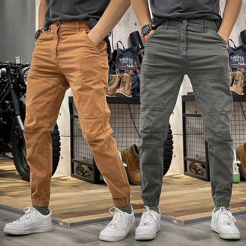 束脚长裤工装裤免邮宽松休闲