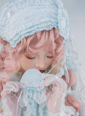 尾款 MONOGIRL[海月浮光]田园风 LOLITA连衣裙 配饰