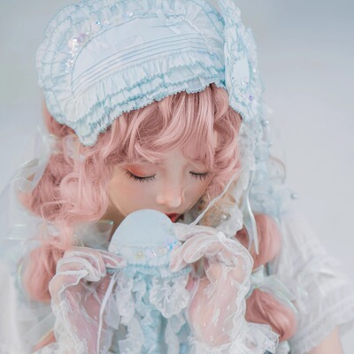 MONOGIRL海月浮光田园风洛丽塔