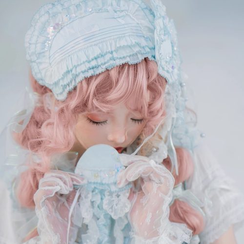 MONOGIRL海月浮光田园风洛丽塔