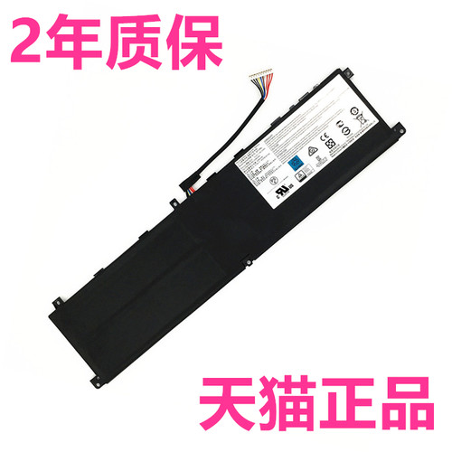 MSI微星MS-16Q2Q3Q4 17G1G3 Prestige15A10SC GS75GS65 8RE8RF9SE9SD10SE10SFS笔记本S3非原装BTY-M6L电池SKU