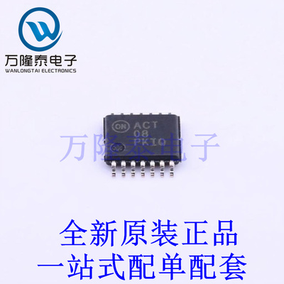 逻辑门 74ACT08MTCX TSSOP-14 全新原装进口 贴片现货