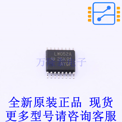 模拟开关/多路复用器 SN74LV4052APW TSSOP-16 TI全新原装正品