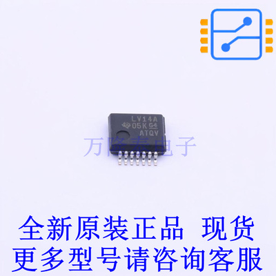 反相器 SN74LV14ADBR SSOP-14 TI全新原装正品
