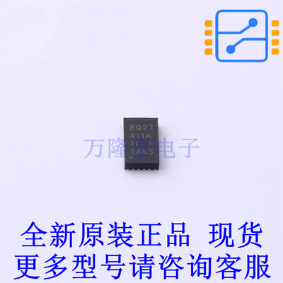 电池管理 BQ27411DRZR-G1A SON-12-EP(2.5x4) TI全新原装正品