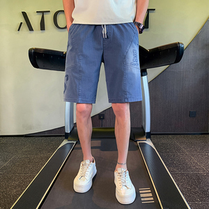 精神小伙夏季男士直筒短裤2025新款百搭牛仔五分裤C208-6760特P38，男装牛仔裤，电商C208