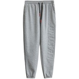 精神小伙春秋季男士凹凸压花九分裤休闲纯色运动裤C203-6631-P48，男装休闲裤，电商C208