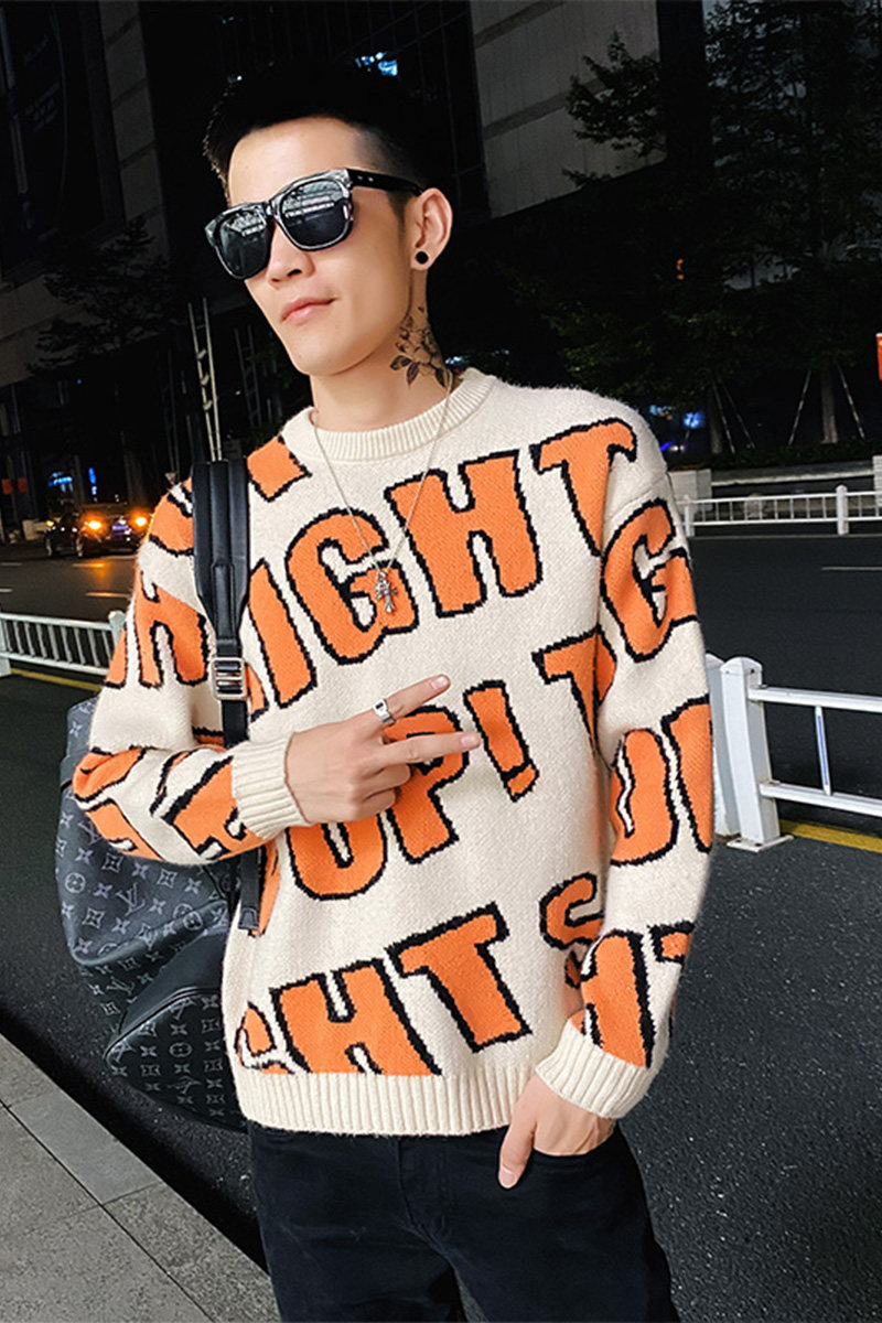 精神小伙秋冬季男士加厚保暖针织衫宽松休闲毛衣C203-5088-特P68,男装针织衫/毛衣,电商C208