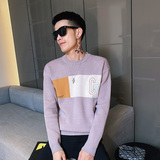 社会小伙冬季男士保暖针织衫加厚阔版毛衣男C203-5090-特P68-控98，男装针织衫/毛衣，电商C208