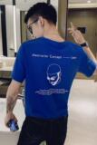 社会小伙网红款修身短袖针织衫夏季潮牌T恤男C203-22035-P38-控58，男装T恤，电商C208