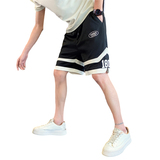 精神小伙夏季男士五分裤潮流印花运动短裤冰丝裤C208-6751-特P38，男装牛仔裤，电商C208