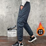 2026冬季新款男士加厚保暖休闲棉裤时尚休闲纯色长裤C203-6667P68，男装棉衣，电商C208