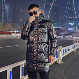 精神小伙冬季男士棉服中长款保暖休闲棉衣C203-1031P155控198，男装棉衣，电商C208