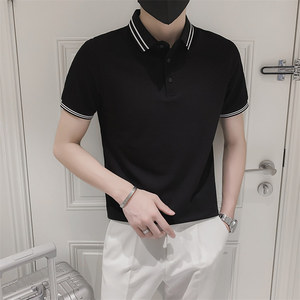 2026夏季新款男士休闲Polo衫时尚潮流上午短袖T恤C203-8804-P58图片