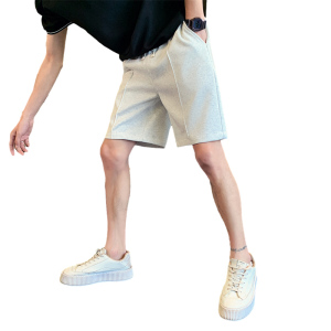 社会小伙夏季男士纯色短裤直筒五分裤休闲运动裤子C208-6755特P38图片