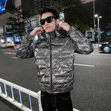 社会小伙冬季连帽羽绒服男士保暖外套帅气男装C203-5115P175控228，男装羽绒服，电商C208