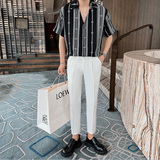 2026夏季薄款短袖上衣轻熟风高品质抖音男士花衬衣C203-8810-P58，男装T恤，电商C208