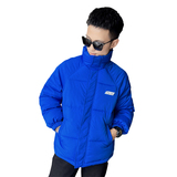 克莱因蓝棉服男款冬季加厚无肩线棉衣外套晋江面包服1070-P118，男装棉衣，电商C208
