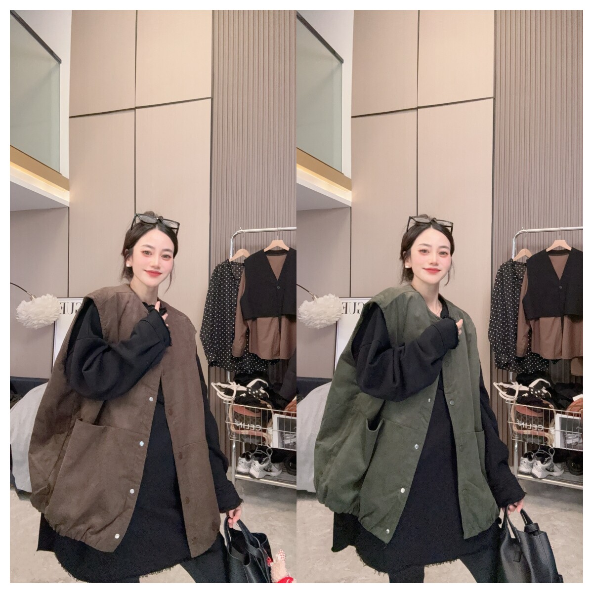 【心动单品】穿出松弛感~简约时尚宽松休闲气质马甲