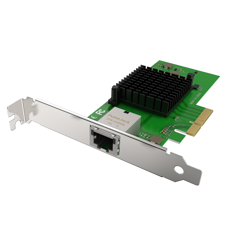 必籁克PCI-E4X万兆网卡