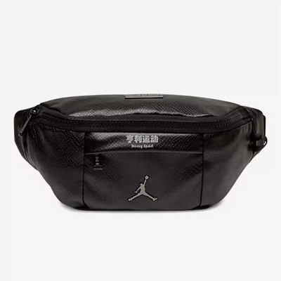 AIR JORDAN AJ蛇纹pu皮休闲斜挎包胸包腰包男女 HA5507-011