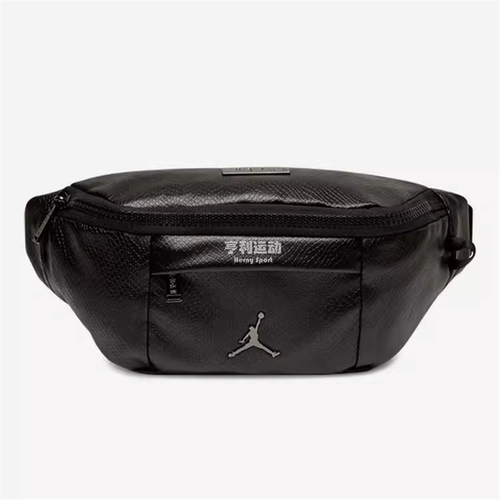 AIR JORDAN AJ蛇纹pu皮休闲斜挎包胸包腰包男女 HA5507-011