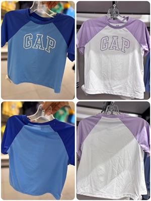 国内代购Gap夏季新款logo防晒凉感插肩短袖T恤童装768000/767316